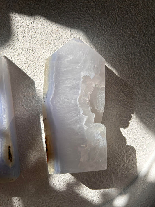 Blue Lace Agate Tower