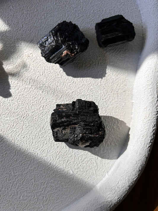 Black Tourmaline Rough