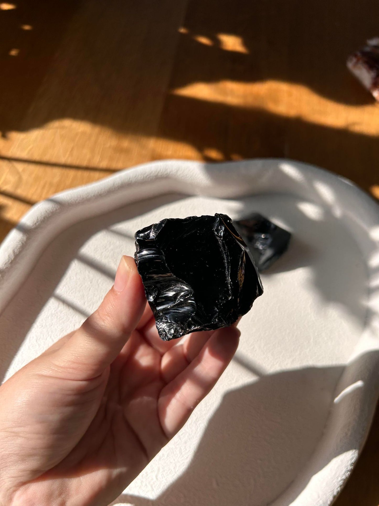 Black Obsidian Rough