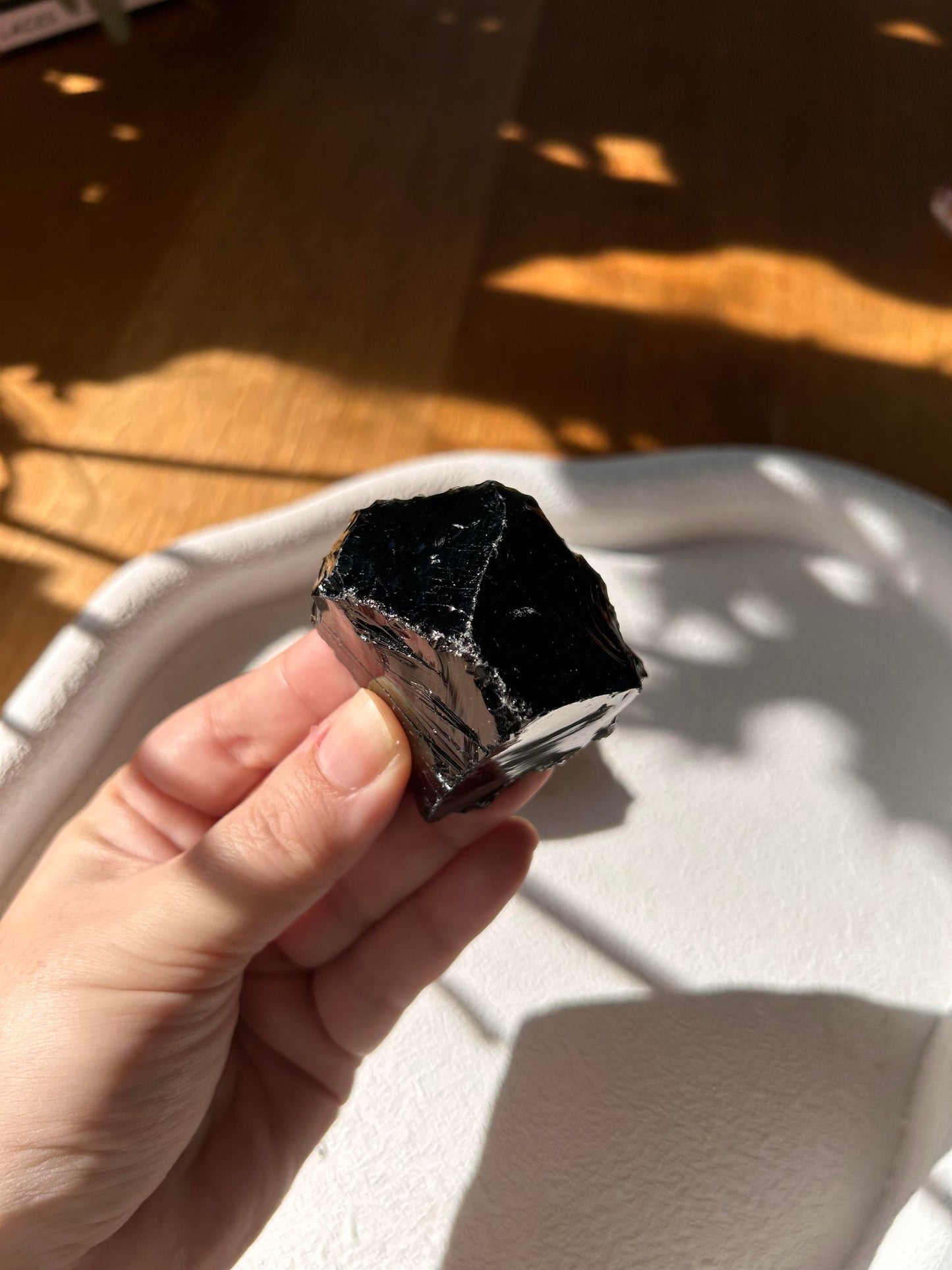Black Obsidian Rough