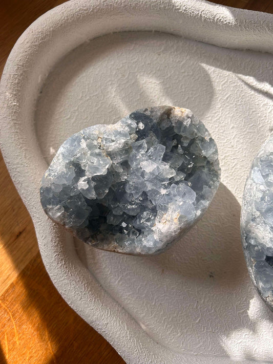 Celestite Heart