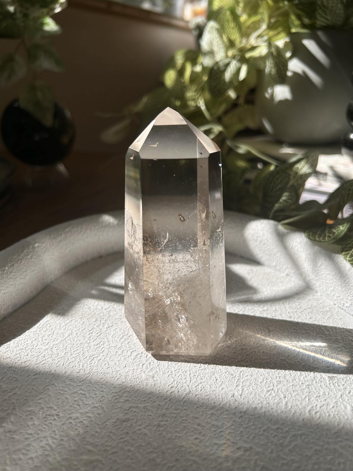 Smokey Quartz Tower