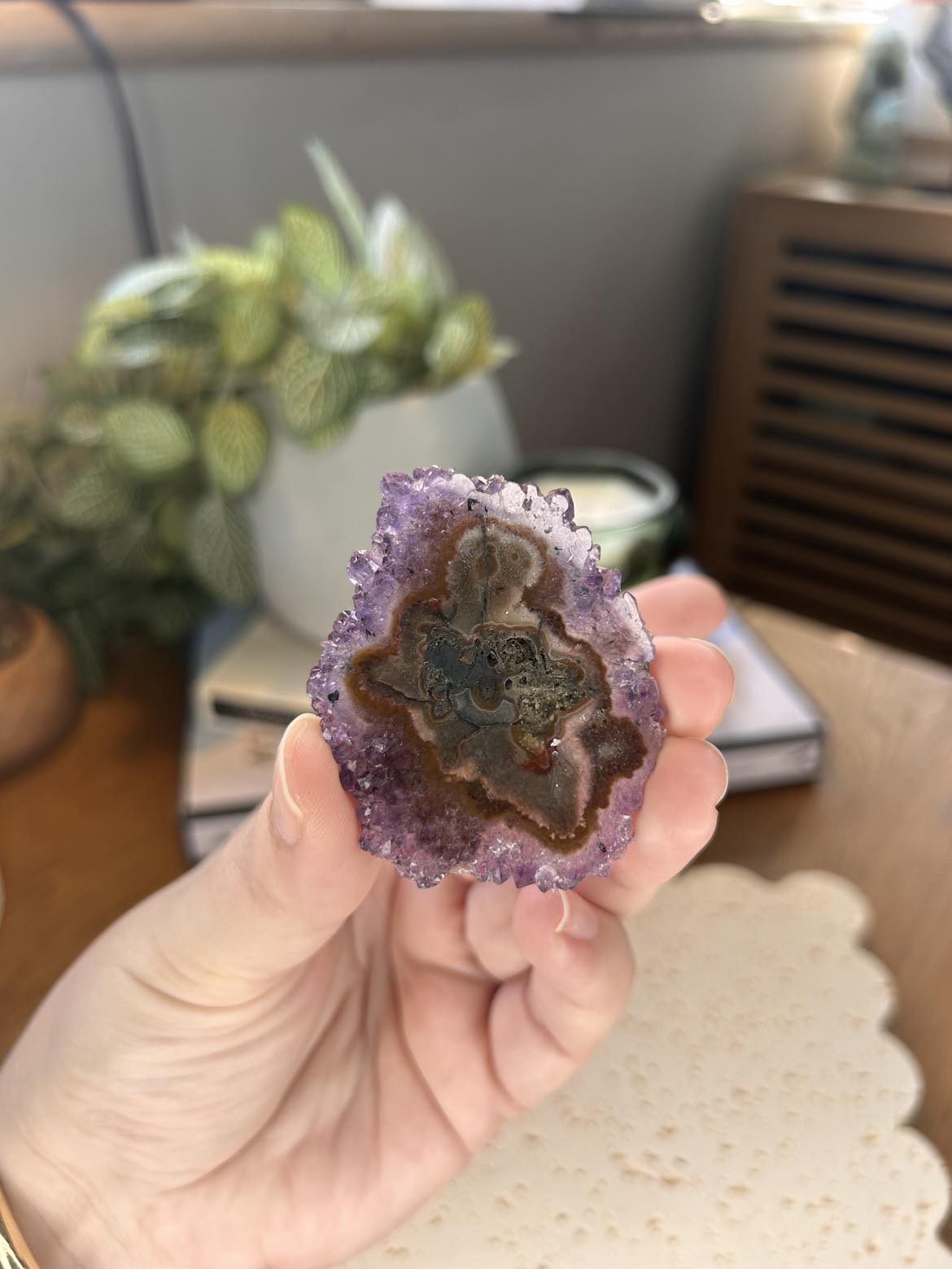Amethyst Stalactite