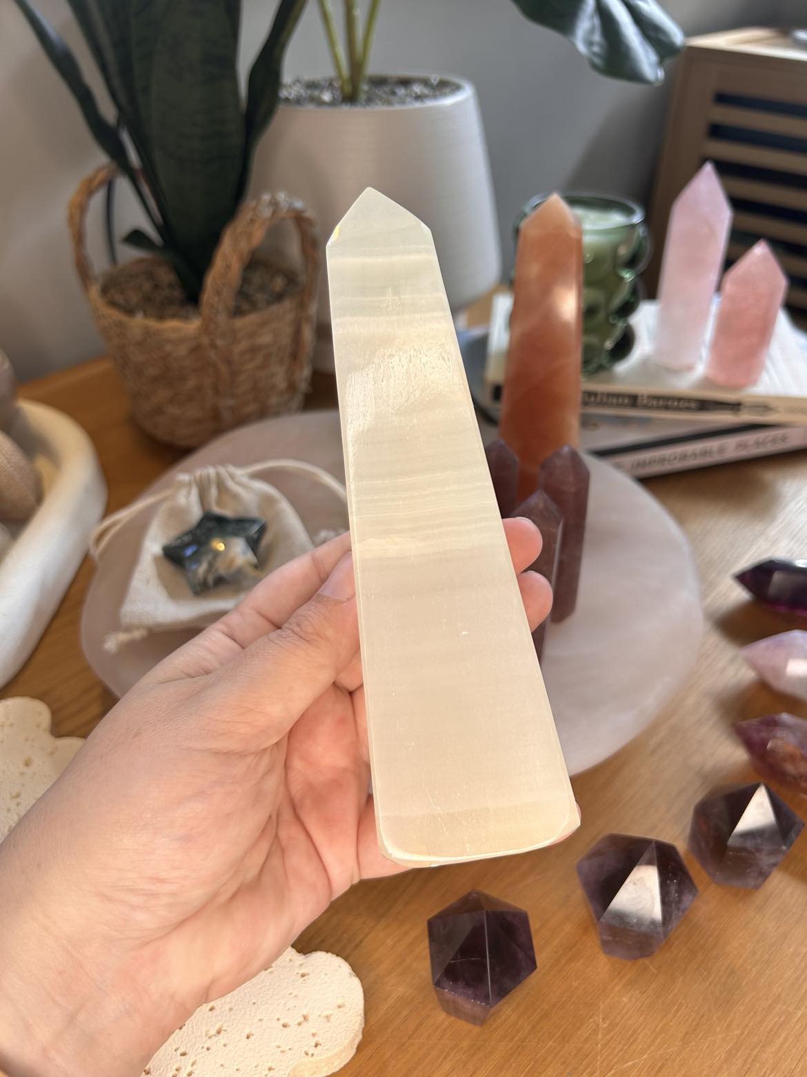 Lemon Calcite Tower