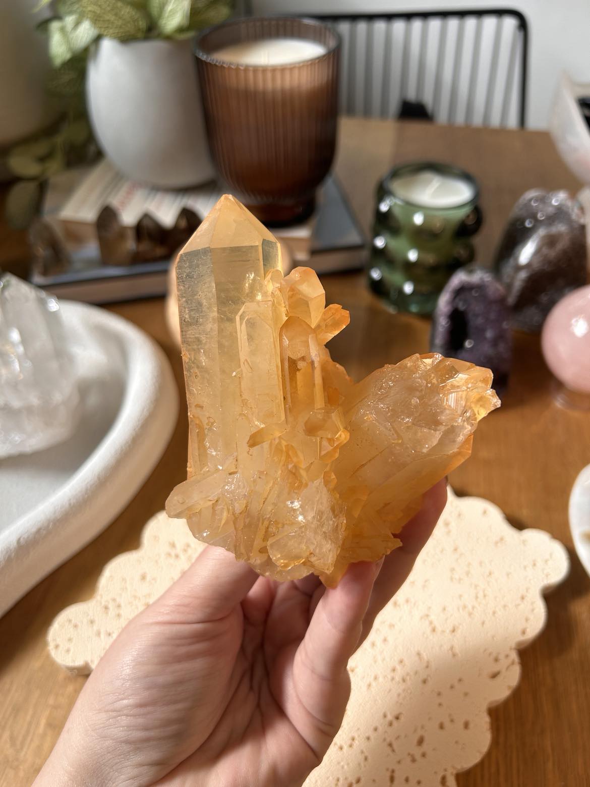 Tangerine Quartz