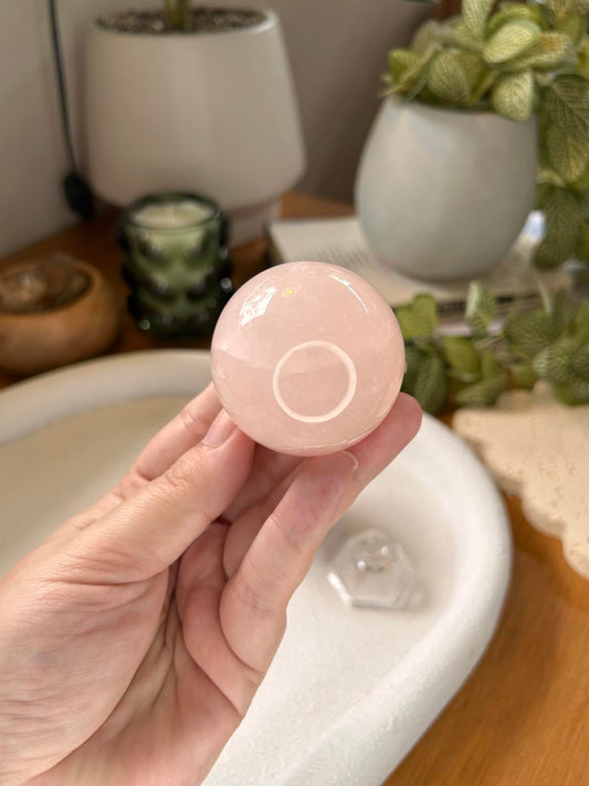 Rose Quartz Sphere