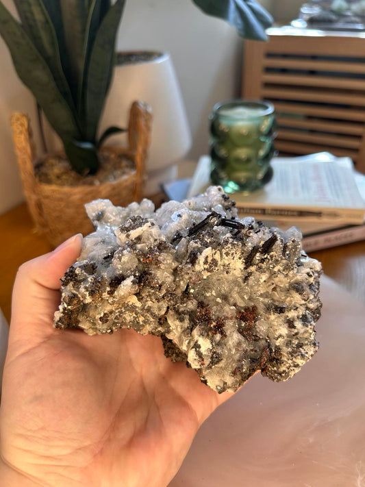 Geothite & Calcite Specimen