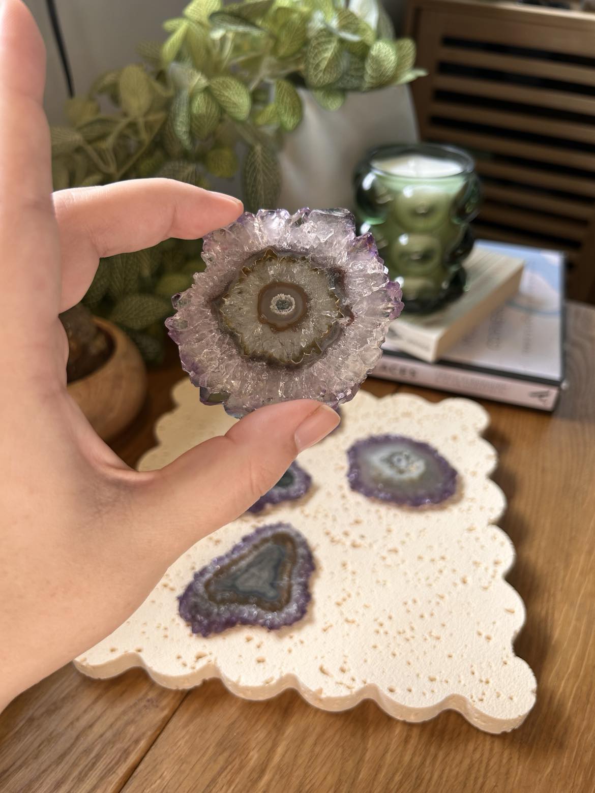 Amethyst Stalactite