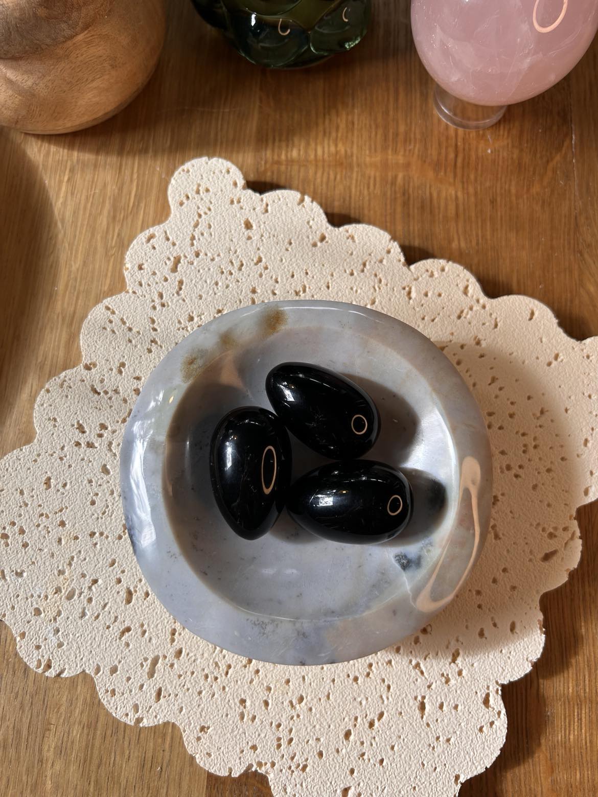 Black Obsidian Egg