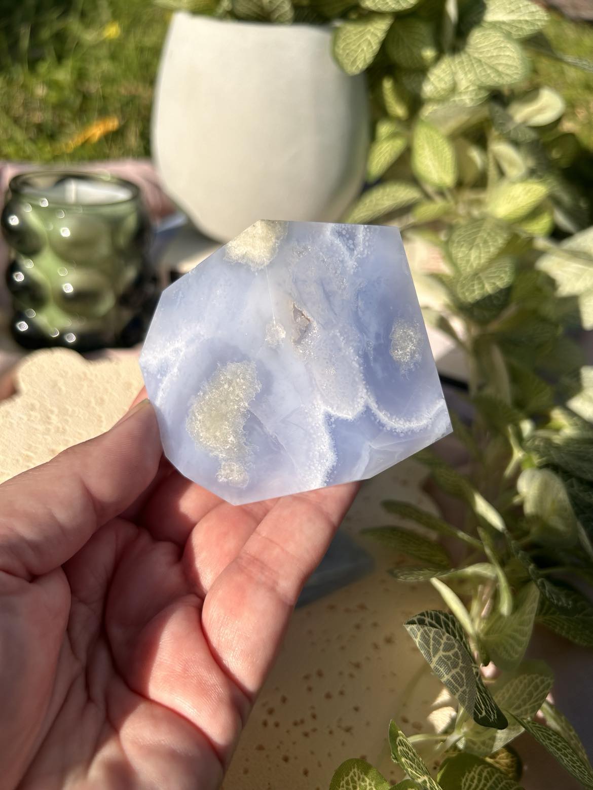 Blue Lace Agate Freeform