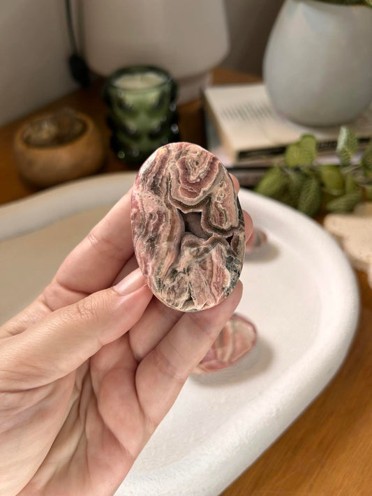 Rhodochrosite Palm