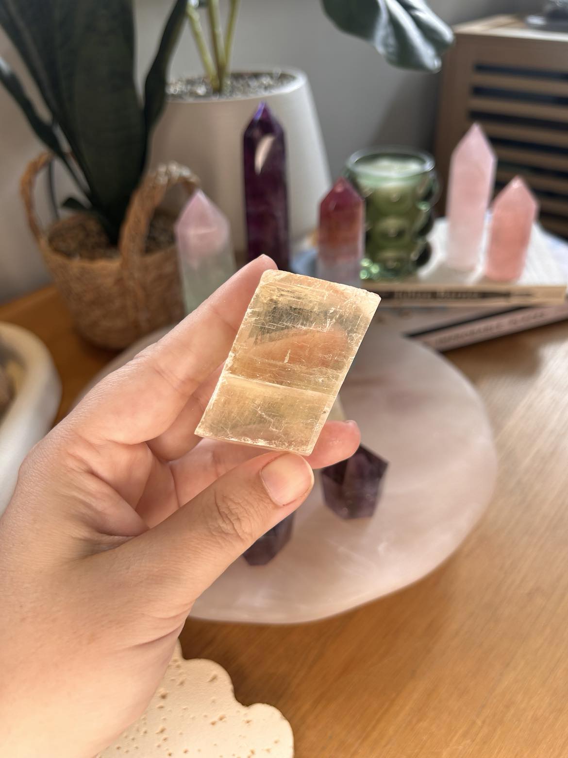 Optical Honey Calcite