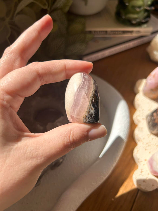 Pink Aragonite Freeform