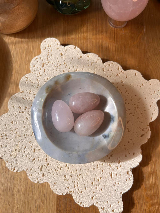 Rose Quartz Egg