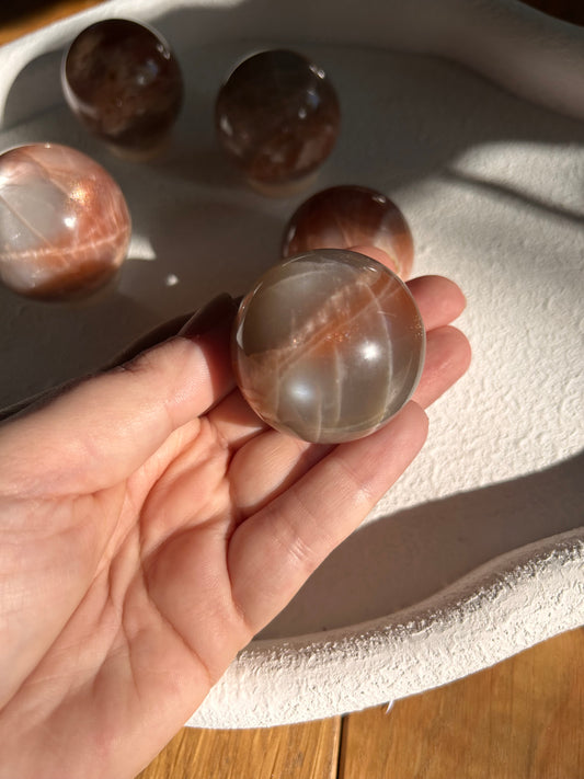 Sunstone & Moonstone Sphere