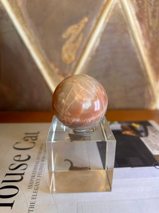 Sunstone & Moonstone Sphere