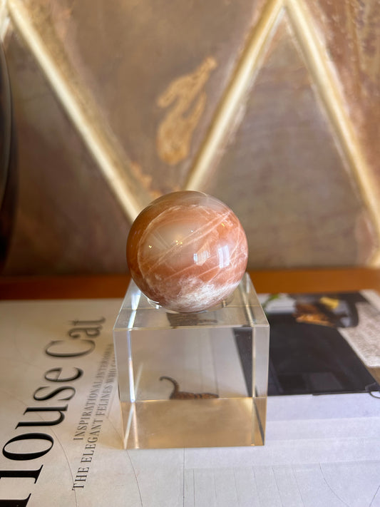 Sunstone & Moonstone Sphere