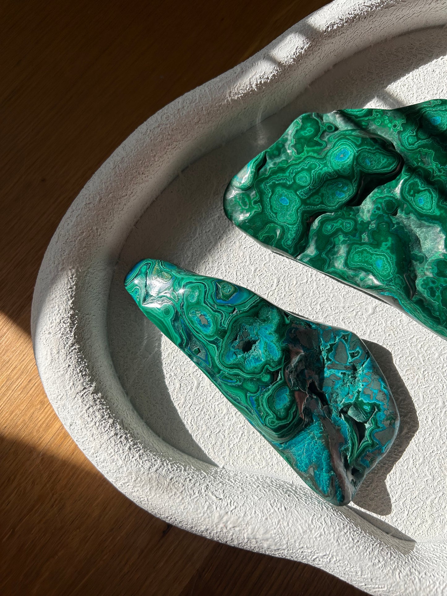 Malachite and Chrysocolla
