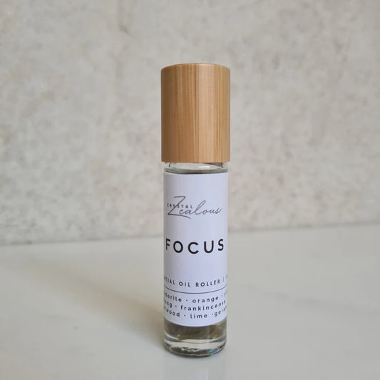Zealous & Co Focus Essential Oil Roller