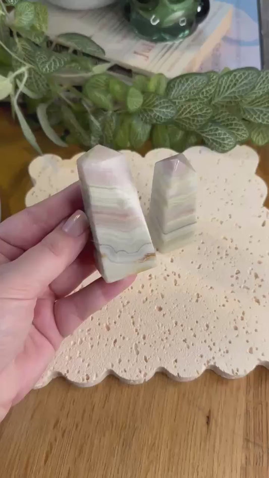 Pink Banded Calcite