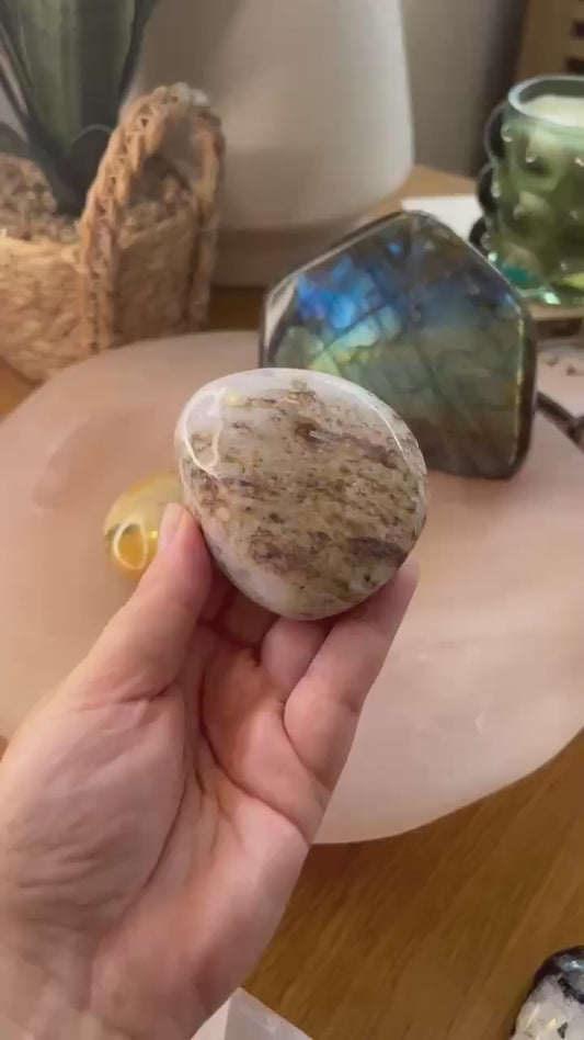 Ocean Jasper Palm Stone