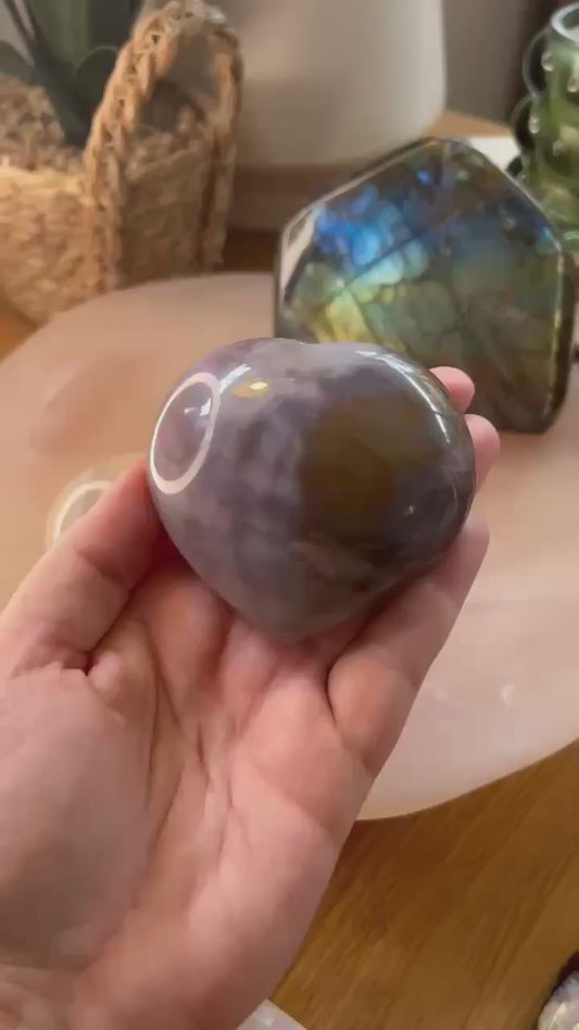 Ocean Jasper Chonky Heart