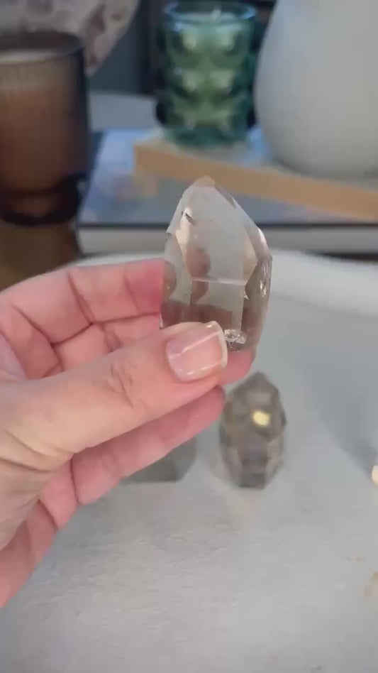 Smokey Quartz Tower