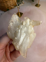 “Castle” Quartz Cluster on Stand