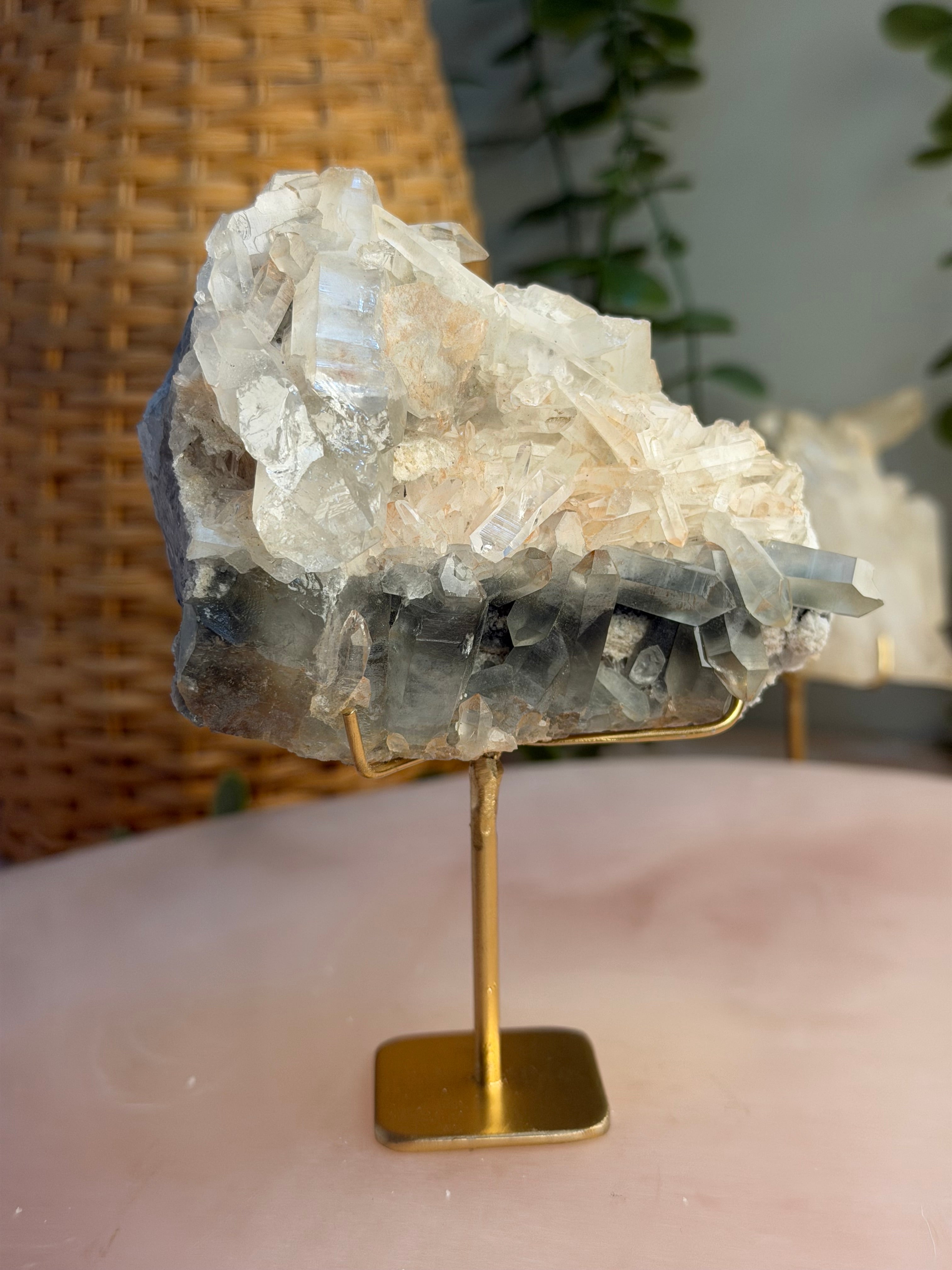 “Blue Tara” Quartz Cluster