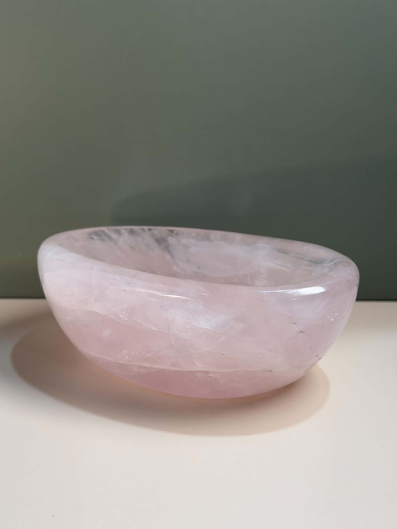 Rose Quartz Trinket Dish