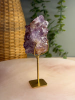 Ametrine Cluster on Stand