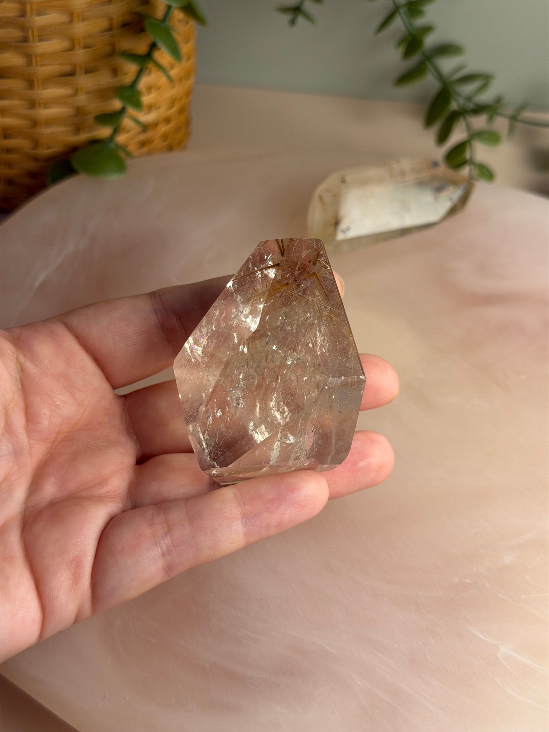 Rutile Quartz Freeform