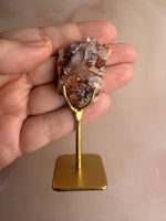 Pink Amethyst Mini Cluster on Stand