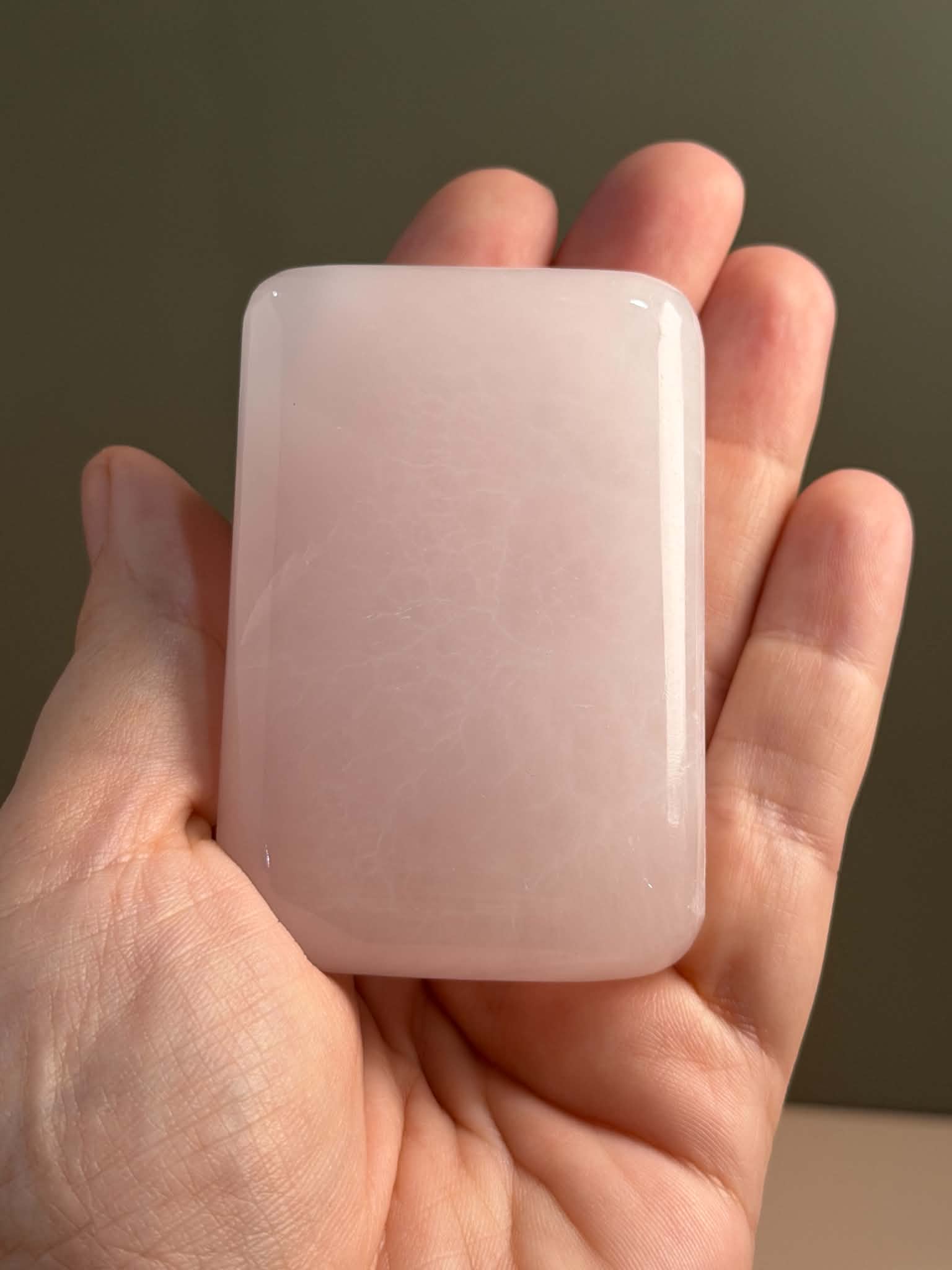 Mangano Calcite Rectangle Palm