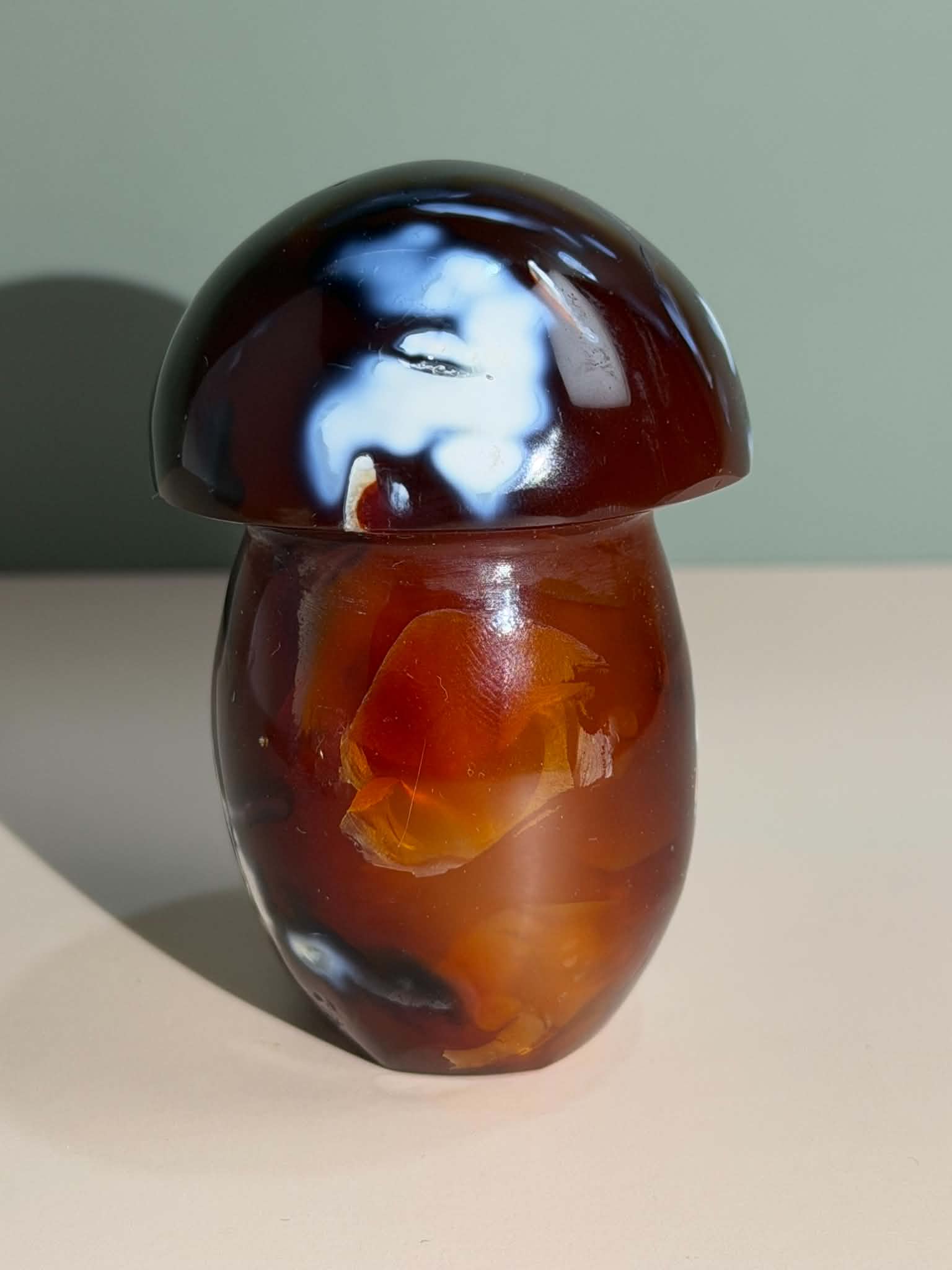 Carnelian Mushroom