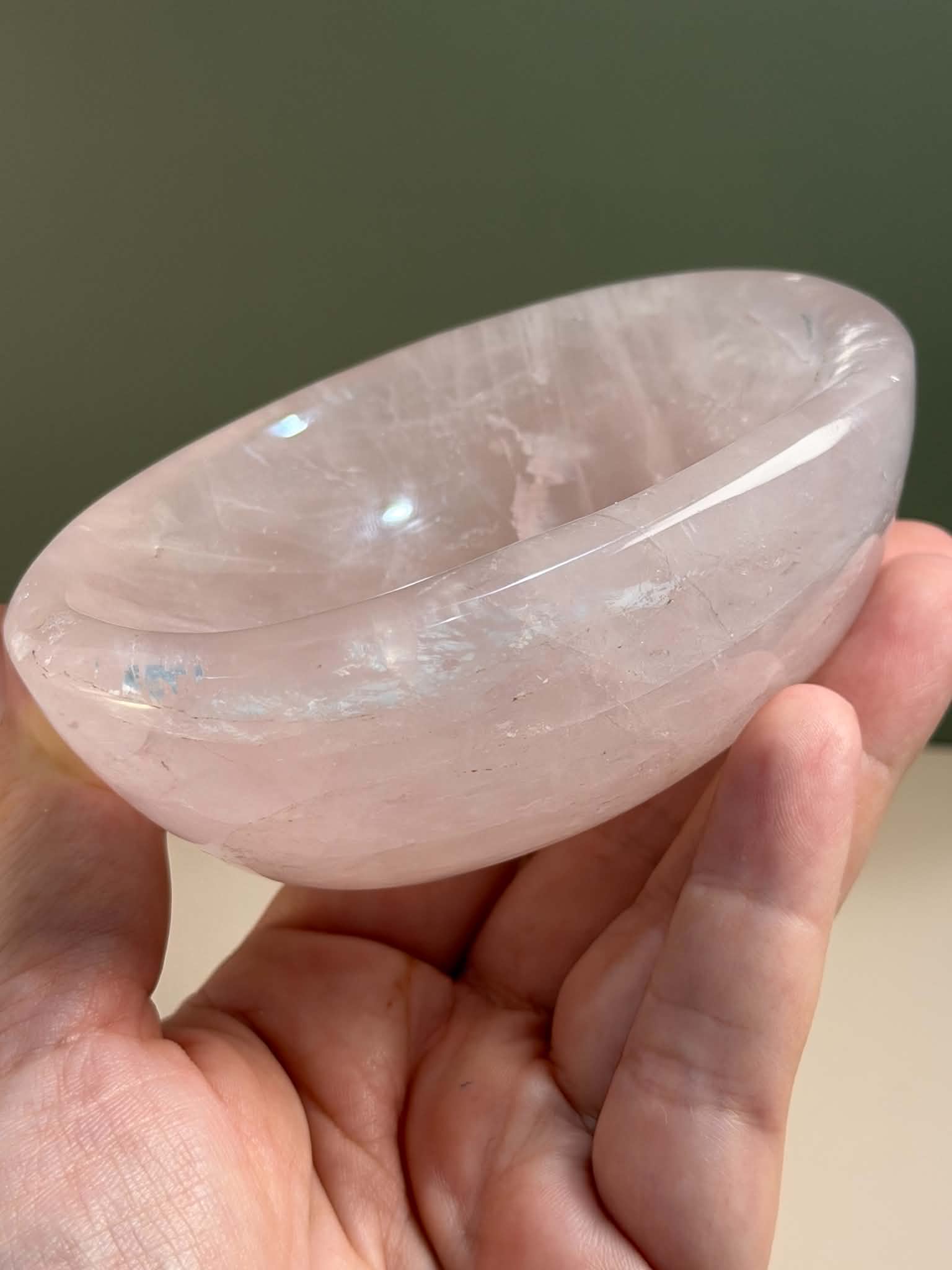 Rose Quartz Trinket Dish