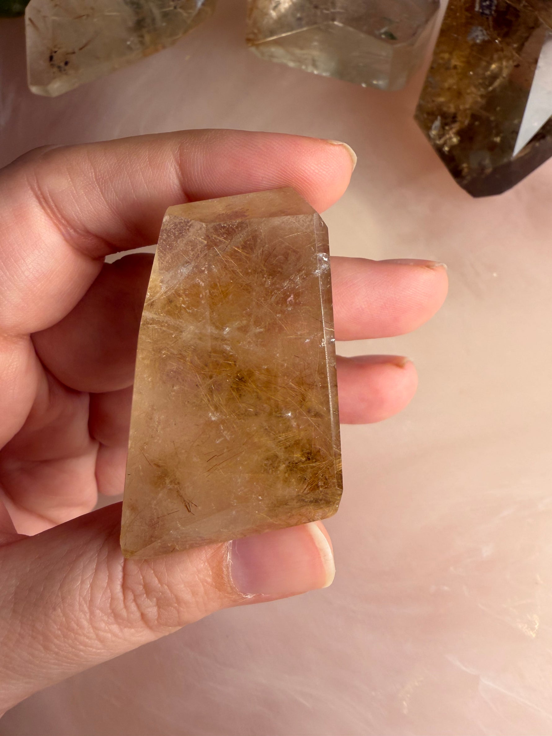 Rutile Quartz Freeform