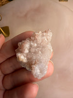 Pink Amethyst Mini Cluster on Stand
