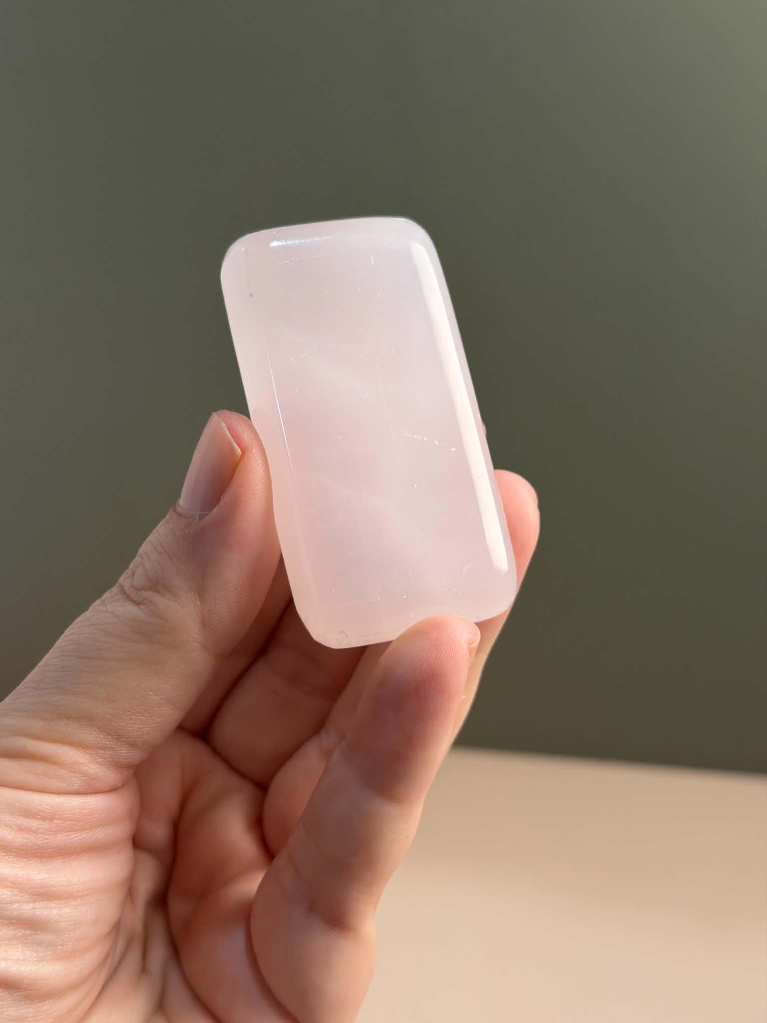 Mangano Calcite Rectangle Palm