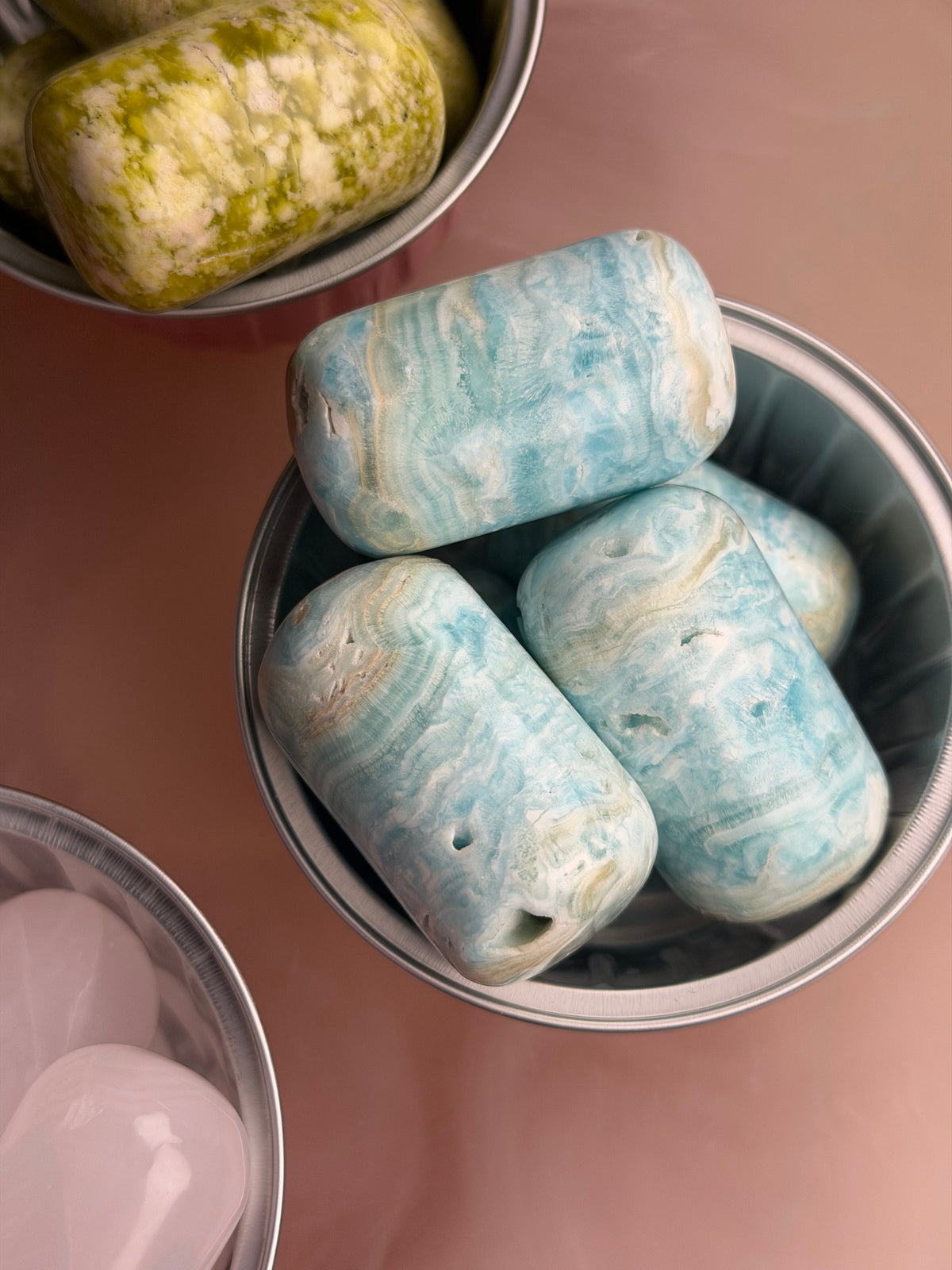 Blue Aragonite Capsule