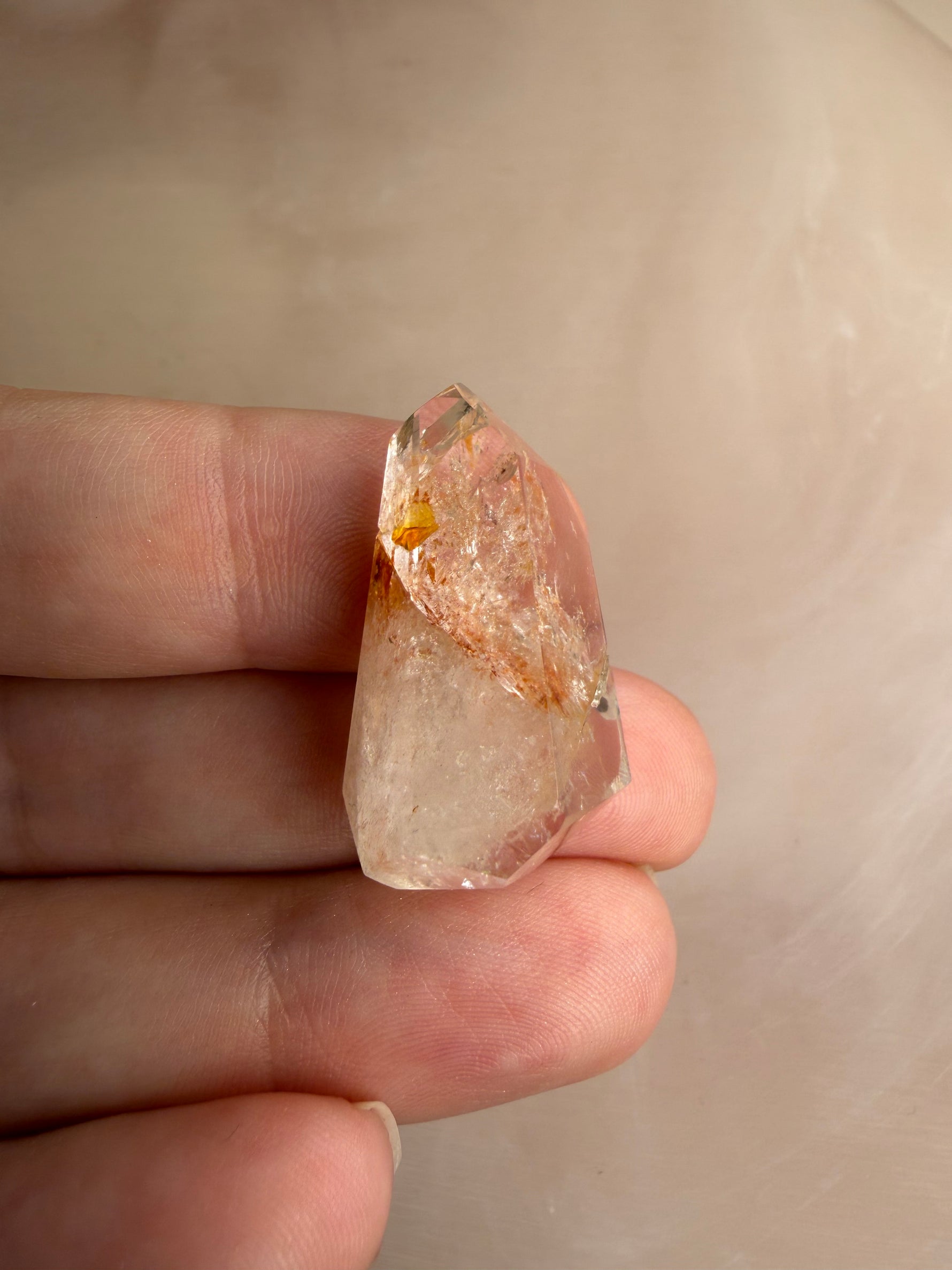 Fire Quartz & Golden Healer Baby
