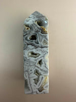 Crazy Lace Agate Tower