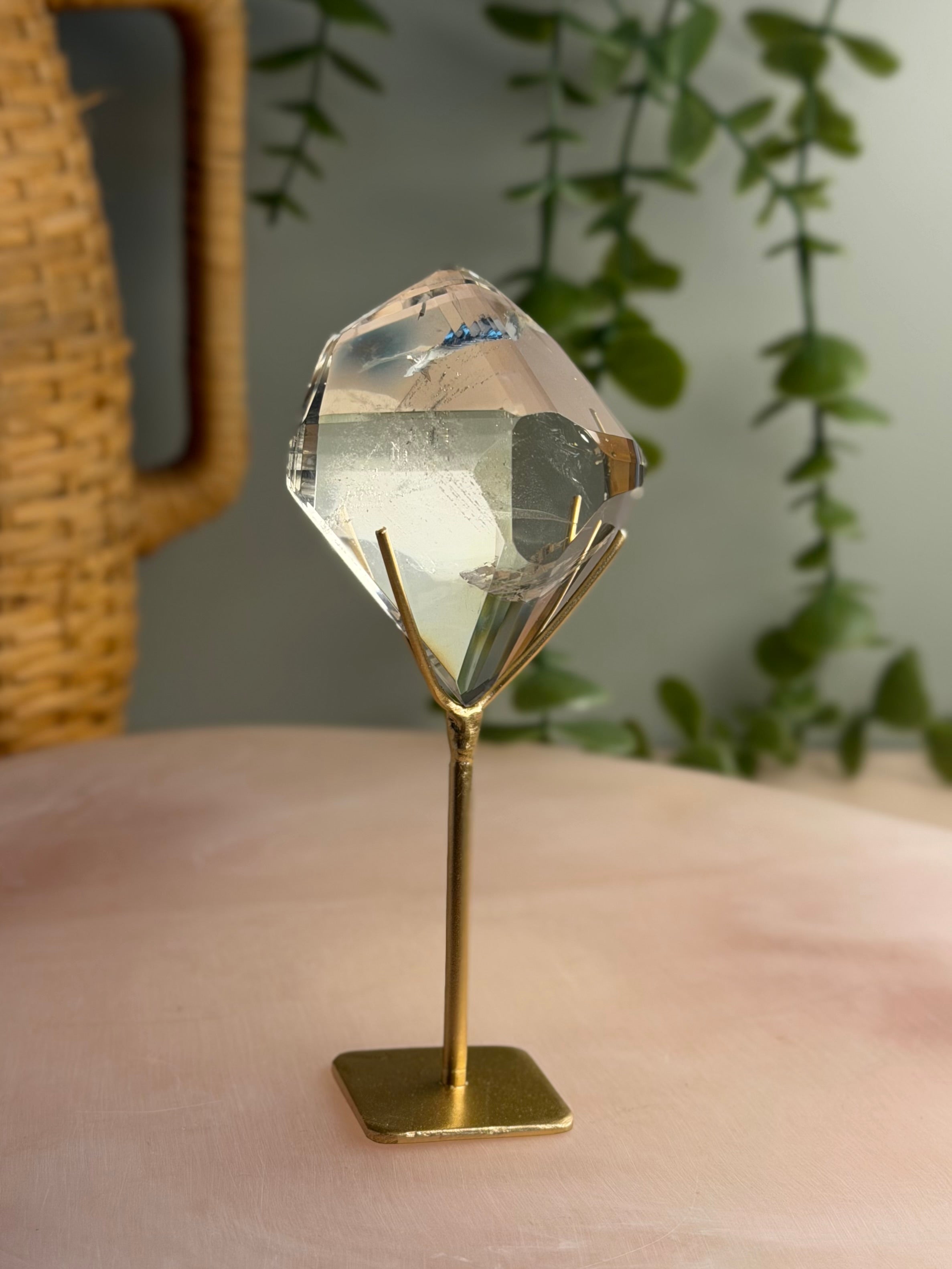 Smokey Quartz Freeform on Stand