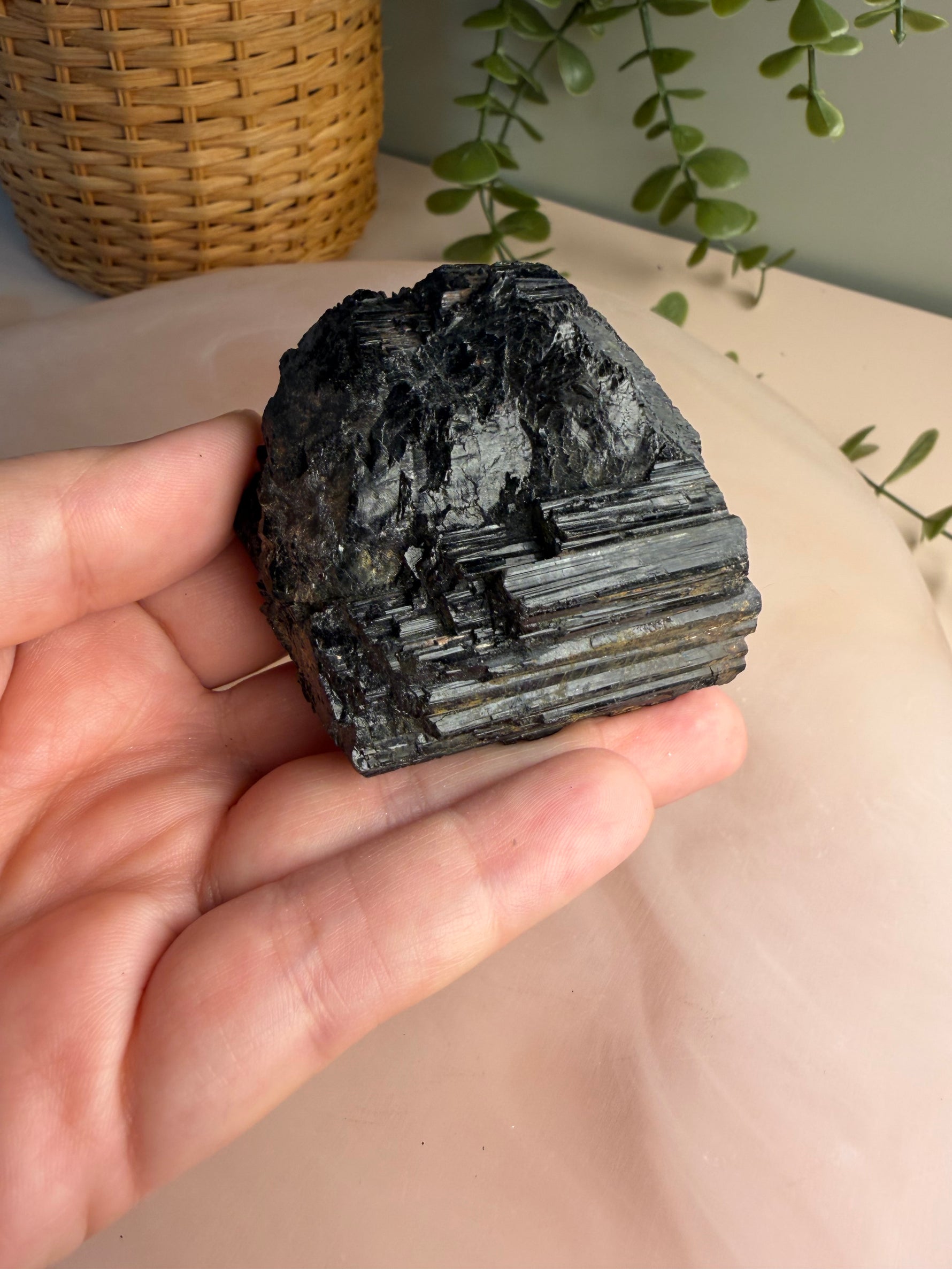 Black Tourmaline Rough