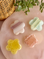 Lemon Calcite Flower