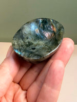 Labradorite Trinket Dish - baby