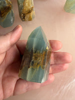 Blue/Green Onyx (Banded Calcite)