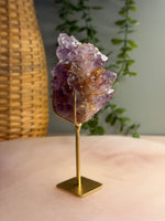 Ametrine Cluster on Stand