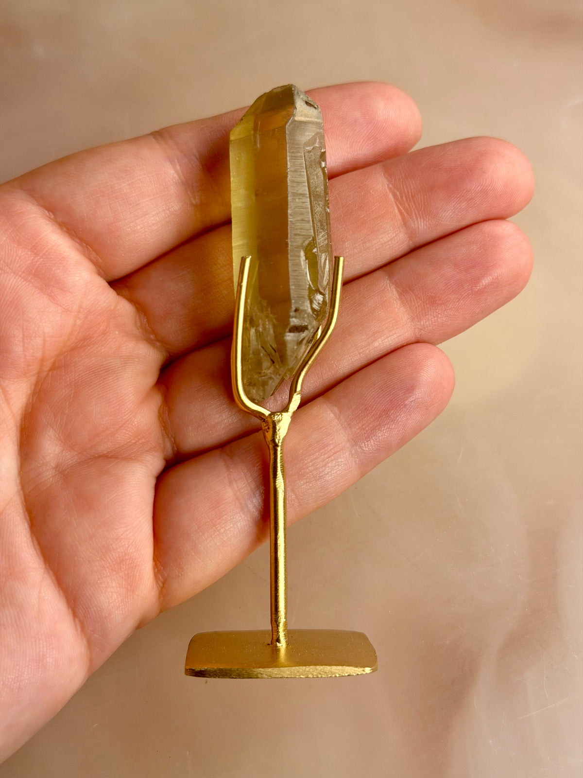 Citrine Seed on Stand