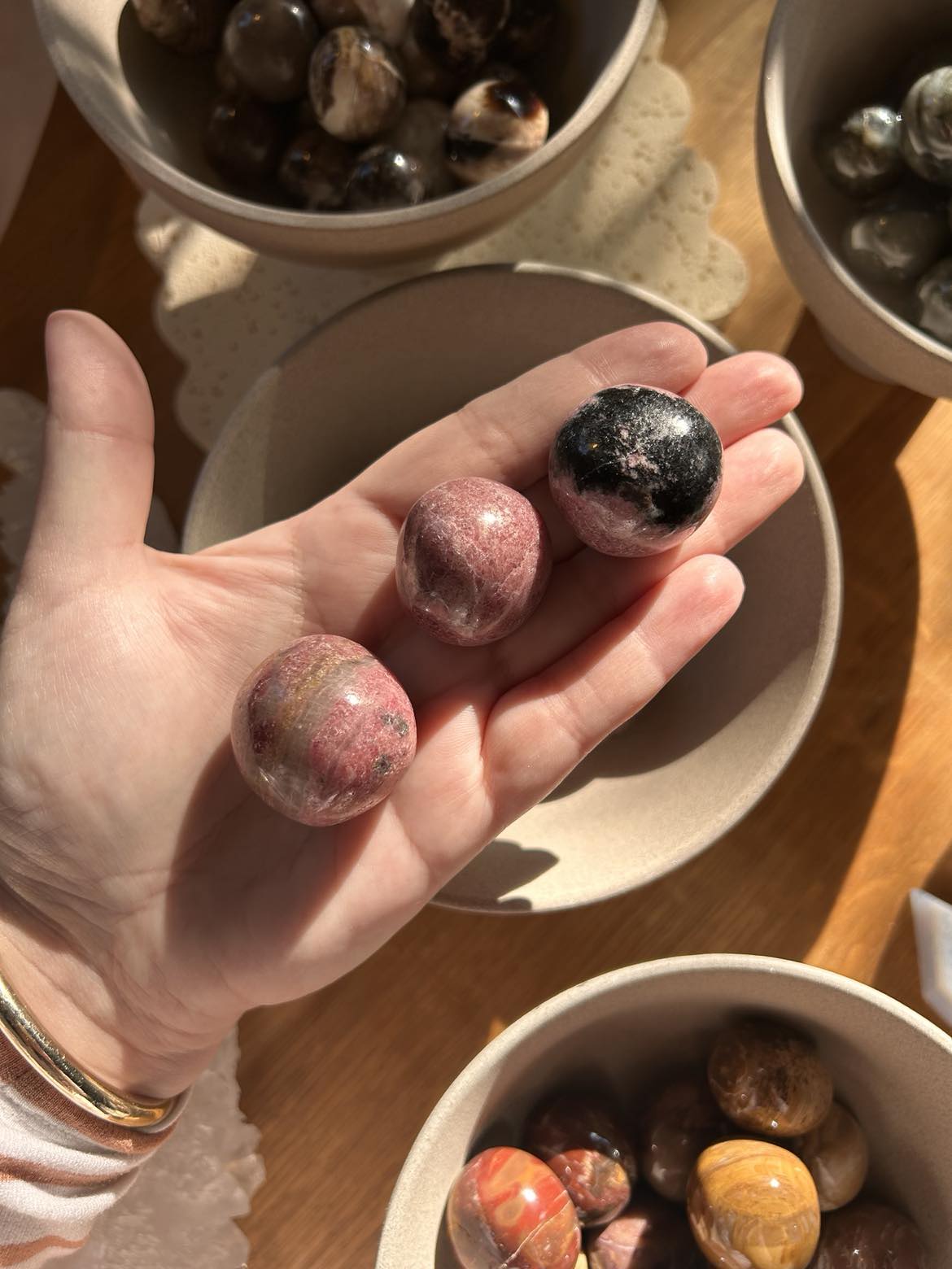 Rhodonite Tumble